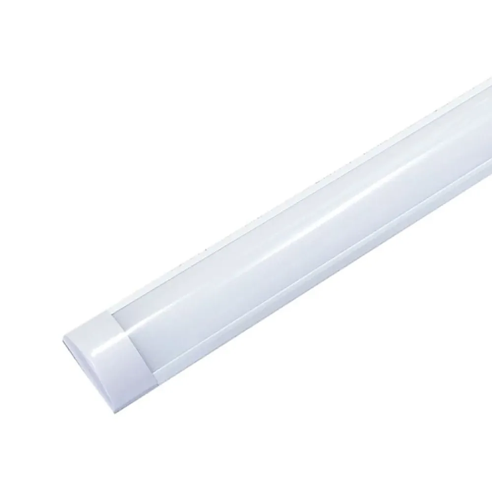 Best Silamp Réglette LED 60cm 24W (Pack de 4) - Blanc Neutre 4000K - 5500K -