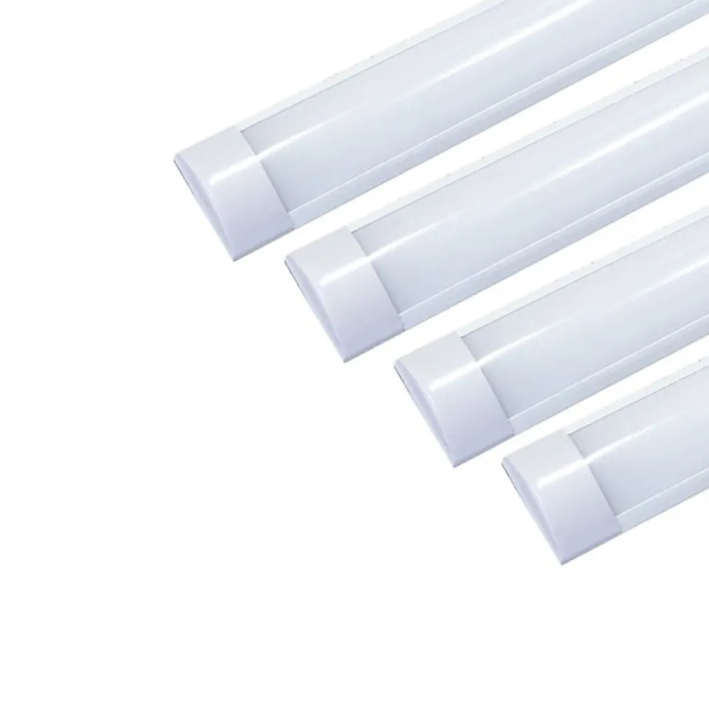 Best Silamp Réglette LED 60cm 24W (Pack de 4) - Blanc Neutre 4000K - 5500K -