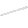 GoodHome Luminaire Pour Dressing<Réglette sous meuble Fiennes LED intégrée blanc neutre IP20 260lm 3.7W L.54xl.4,1xH.2cm blanc