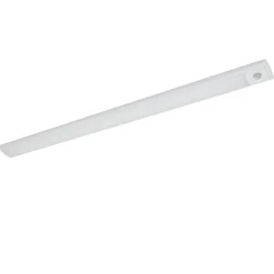 GoodHome Luminaire Pour Dressing<Réglette sous meuble Fiennes LED intégrée blanc neutre IP20 260lm 3.7W L.54xl.4,1xH.2cm blanc