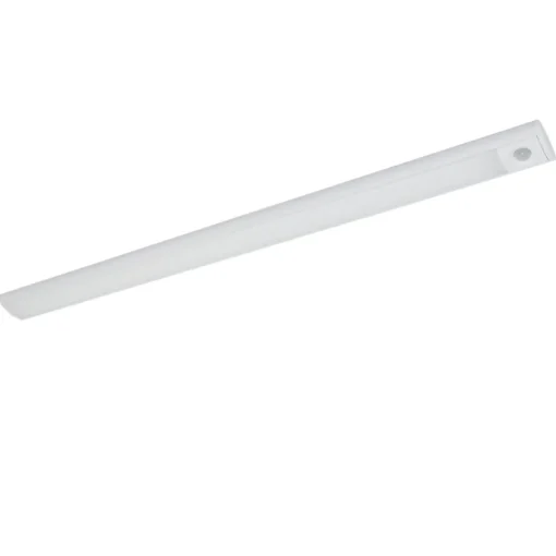 GoodHome Luminaire Pour Dressing<Réglette sous meuble Fiennes LED intégrée blanc neutre IP20 260lm 3.7W L.54xl.4,1xH.2cm blanc