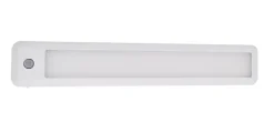 Luminaire Pour Dressing<Réglette sous meuble Mangalia LED intégrée blanc neutre IP20 120lm 2.3W L.27xl.4,7cm blanc Goodhome