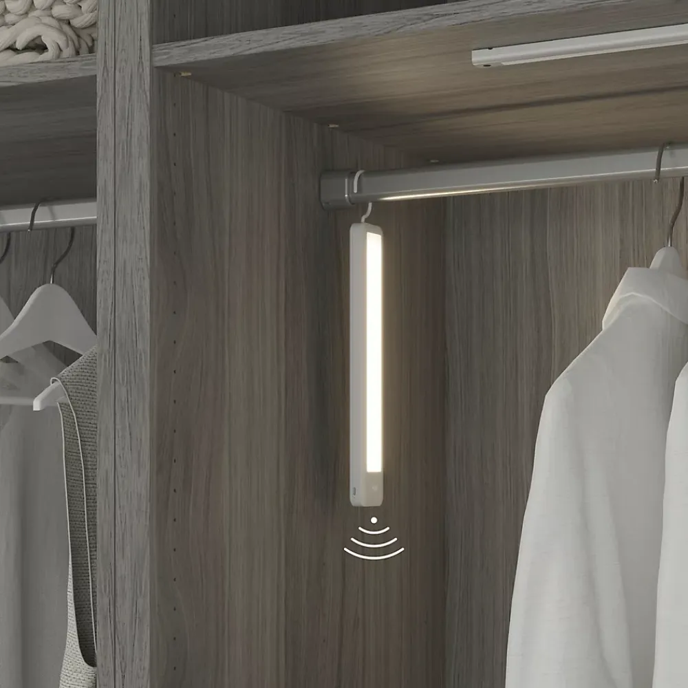 Luminaire Pour Dressing<Réglette sous meuble Mangalia LED intégrée blanc neutre IP20 120lm 2.3W L.27xl.4,7cm blanc Goodhome