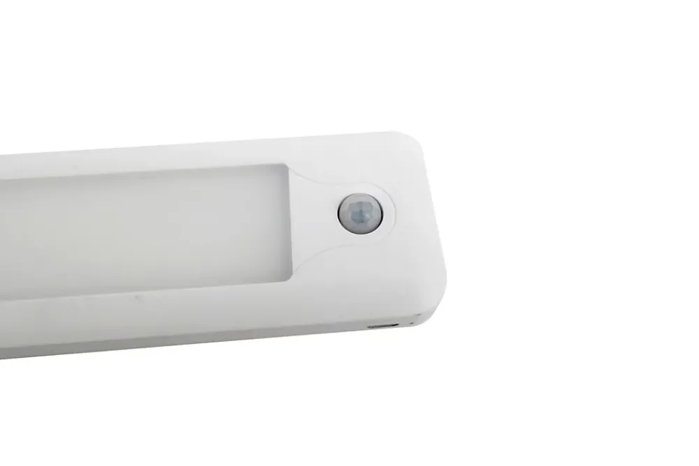 Luminaire Pour Dressing<Réglette sous meuble Mangalia LED intégrée blanc neutre IP20 120lm 2.3W L.27xl.4,7cm blanc Goodhome