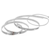 Clearance GoodHome Ruban lumineux à piles à détection Lacerda LED intégrée blanc neutre IP20 130lm 2W L.100cm blanc