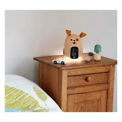 Outlet Réveil veilleuse - BIGBEN - Forme chien - Affichage LED, 3 mélodies, Intensité réglable, Alim. 230V