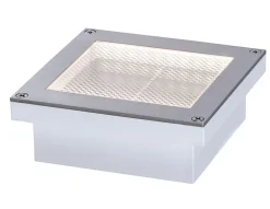 Clearance Paulmann Solar Encastré de sol LED Aron Détecteur de mouvement IP67 3000K 12lm Blanc