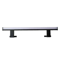 Clearance Spot applique de salle de bains LED IP44 noir en plastique l.60 cm, Pamili