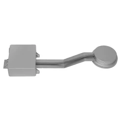 GoodHome Eclairage Miroir De Salle De Bains|Spot Encastrable De Salle De Bains<Spot de salle de bain Emera LED intégrée 480lm 7W IP44 variable argent