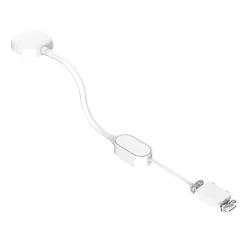 Clearance GoodHome Spot dessus de meuble blanc IP44 3W Hornbill