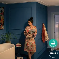 Best Philips Hue Spot encastré dimmable Bluetooth IP44 Rond GU10 350lm 5W multicolore