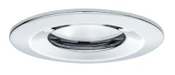 Paulmann Spot encastré LED Nova Plus Coin fixe IP65 rond 78mm Coin 6W 470lm 230V gradable 2700K Chrome