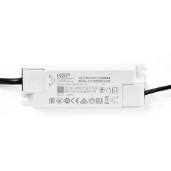 Alpinaluz Spot Encastrable<Spot encastré LED 20W, température de couleur réglable, rond, interrupteur à bouton-poussoir Osram et driver KGP, blanco