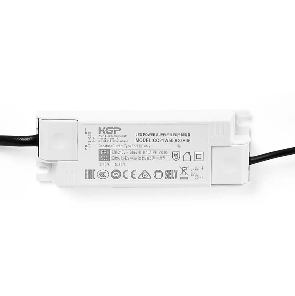 Alpinaluz Spot Encastrable<Spot encastré LED 20W, température de couleur réglable, rond, interrupteur à bouton-poussoir Osram et driver KGP, blanco