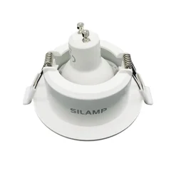 Silumen Spot Encastrable GU10 LED Orientable Rond BLANC - - Compatible avec les ampoules GU10