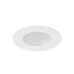 Sale GoodHome Spot encastrable Karluk LED intégrée variation de blancs IP65 600lm 6.5W Ø8xH.2,4cm blanc
