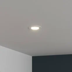 GoodHome Spot Encastrable|Spot<Spot encastrable Salk GU10 blanc neutre IP20 450lm 4.9W Ø8.5xH.9.4cm blanc