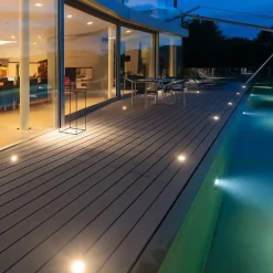 Silamp Spot Extérieur Encastrable LED IP65 220V Sol 3W 18 degrés - Blanc Froid 6000K - 8000K -