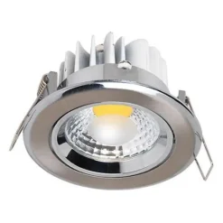 Best Horoz Electric Spot LED downlight rond Mat chrome 5W (Eq. 50W) Diam 90mm