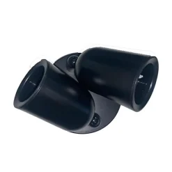Silumen Spot Encastrable De Salle De Bains<Spot LED en Saillie Double Orientable pour Intérieur - - Noir - GU10 - A+