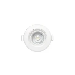 Silumen Spot LED Encastrable - - Rond - 8W - Blanc Chaud 2300k - 640 Lm - Métal