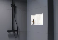 Bernstein Spot Encastrable De Salle De Bains<Spot LED encastrable avec cadre Blanc mat, lumière réglable blanc neutre - 45x22,3cm - IP65