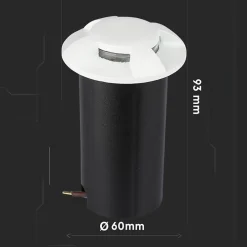 Outlet Silamp Spot LED Extérieur Encastrable IP67 DC12V 1W 4 Faisceaux Blanc - Blanc Froid 6000K - 8000K -