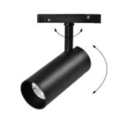 Silumen Spot Encastrable De Salle De Bains<Spot LED sur Rail Magnétique - - 12W - Noir - Blanc Neutre 4200k - 5500k