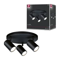 Discount Paulmann Spotlight Zyli IP44 GU10 230V max. 3x10W gradable Noir mat