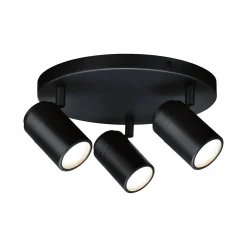Discount Paulmann Spotlight Zyli IP44 GU10 230V max. 3x10W gradable Noir mat