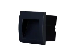 Best GoodHome Spots à encastrer Sham LED intégrée 116lm 3.1W IP54 gris anthracite