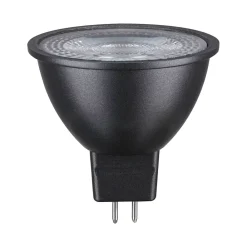 Paulmann Ampoule Pour Spot|Ampoule Gu5.3<Standard 12 V Réflecteur LED GU5,3 Kit de 3 3x450lm 3x6W 2700K Noir