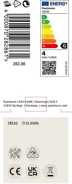Best Paulmann Standard 230 V Réflecteur LED Maxiflood GU10 250lm 3,5W 2700K Soft-opale