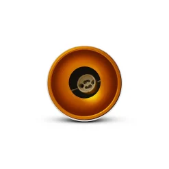 Outlet Miidex Lighting Support de Spot LED GU10 Cylindre Blanc/Doré IP20 96mm