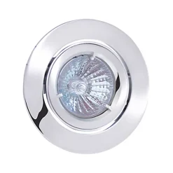 Best Horoz Electric Support de spot rond mat chrome GU10/GU5.3