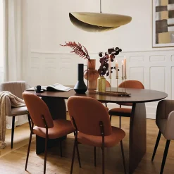 Atmosphera Créateur D'Intérieur Suspension Pour Salon|Suspension Et Lustre<Suspension Arlo - doré - métal D80 cm - Atmosphera