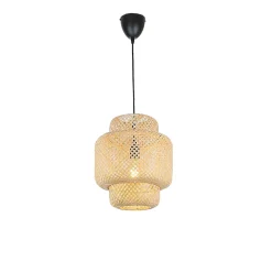 Alpinaluz Suspension Et Lustre<Suspension artisanale en osier naturel D28 cm