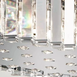 Elstead Lighting Suspension îlot Crystal Skye 12 lumières