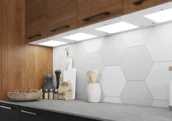 Clearance GoodHome Système d'éclairage LED sous étagère pour 5 panneaux lumineux L. 22,2 Caraway