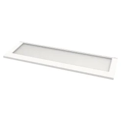 Best GoodHome Tablette avec LED integrées de dessous de meuble haut Caraway blanc l. 96,4 cm x L. 31,9 cm x H. 18,2 mm