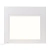 GoodHome Tablette Led Intégrée Sous-Meuble<Tablette avec LED integrées de dessous de meuble haut Caraway blanc l. 36,4 cm x L. 31,9 cm x H. 18,2 mm