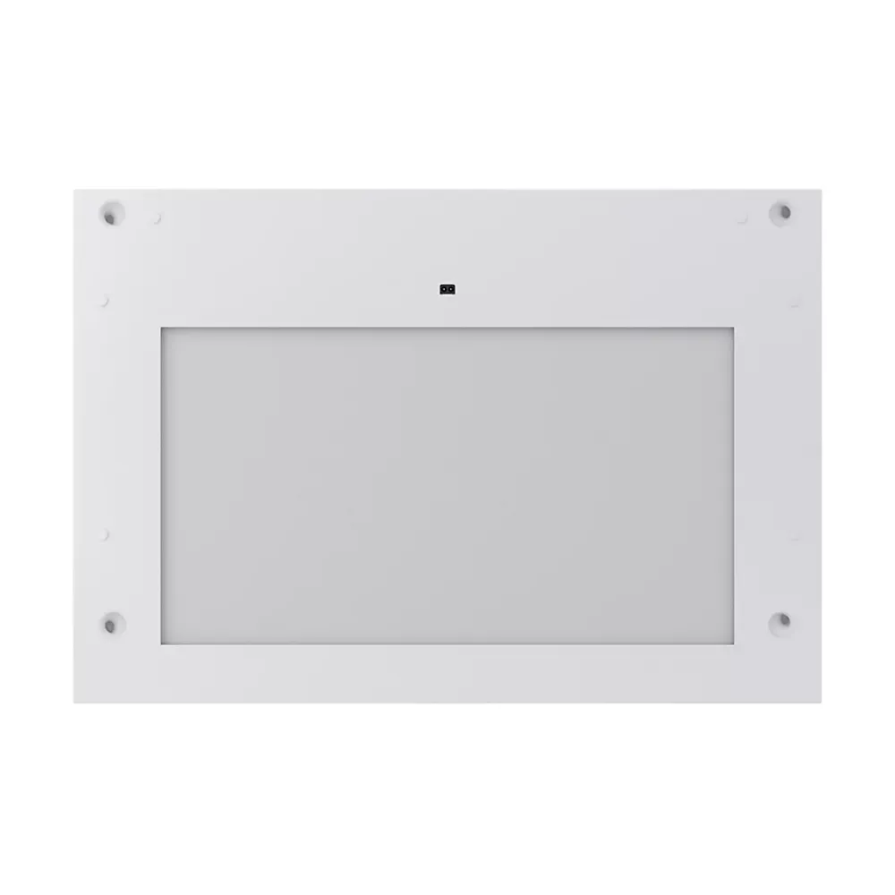 GoodHome Tablette Led Intégrée Sous-Meuble<Tablette avec LED integrées de dessous de meuble haut Caraway blanc l. 46,4 cm x L. 31,9 cm x H. 18,2 mm