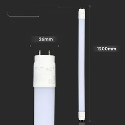 Hot Silamp Tube LED T8 G13 120cm 18W pour Poissonnerie - Alimenté 1 Côté -