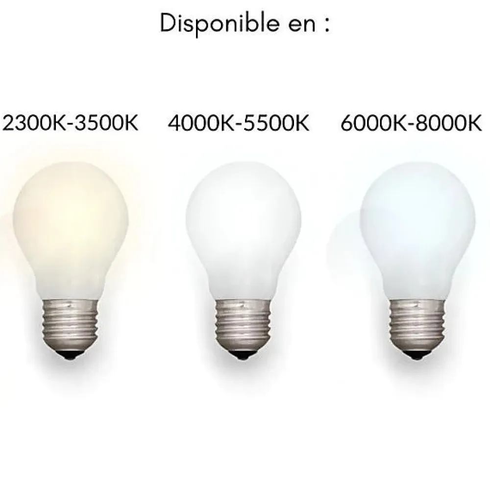 Best Silamp Tube Néon LED T5 120cm 13W 2 Têtes avec Interrupteur - Blanc Neutre 4000K - 5500K -