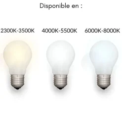 Outlet Silamp Tube Néon LED T8 60cm 9W Haut rendement (Pack de 25) - Blanc Neutre 4000K - 5500K -