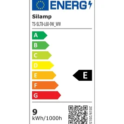 Outlet Silamp Tube Néon LED T8 60cm 9W 120lm/W - Blanc Chaud 2300K - 3500K -