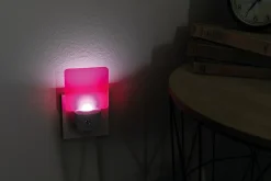 Hot Otio Veilleuse LED IP20 1W rose l.13 x H.20 x P.7 cm
