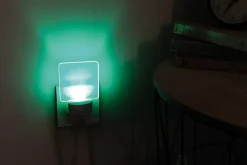 Otio Veilleuse Sur Prise<Veilleuse LED IP20 1W vert l.13 x H.20 x P.5 cm