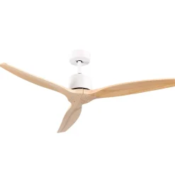 Best Dayron Ventilateur de Plafond 3 Pales Blanc 55W 6 Vitesses Nebraska