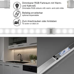 Vicco Réglette Led Pour Cuisine<LED Stripe blanc 30 x 1.5 x 1.5 cm
